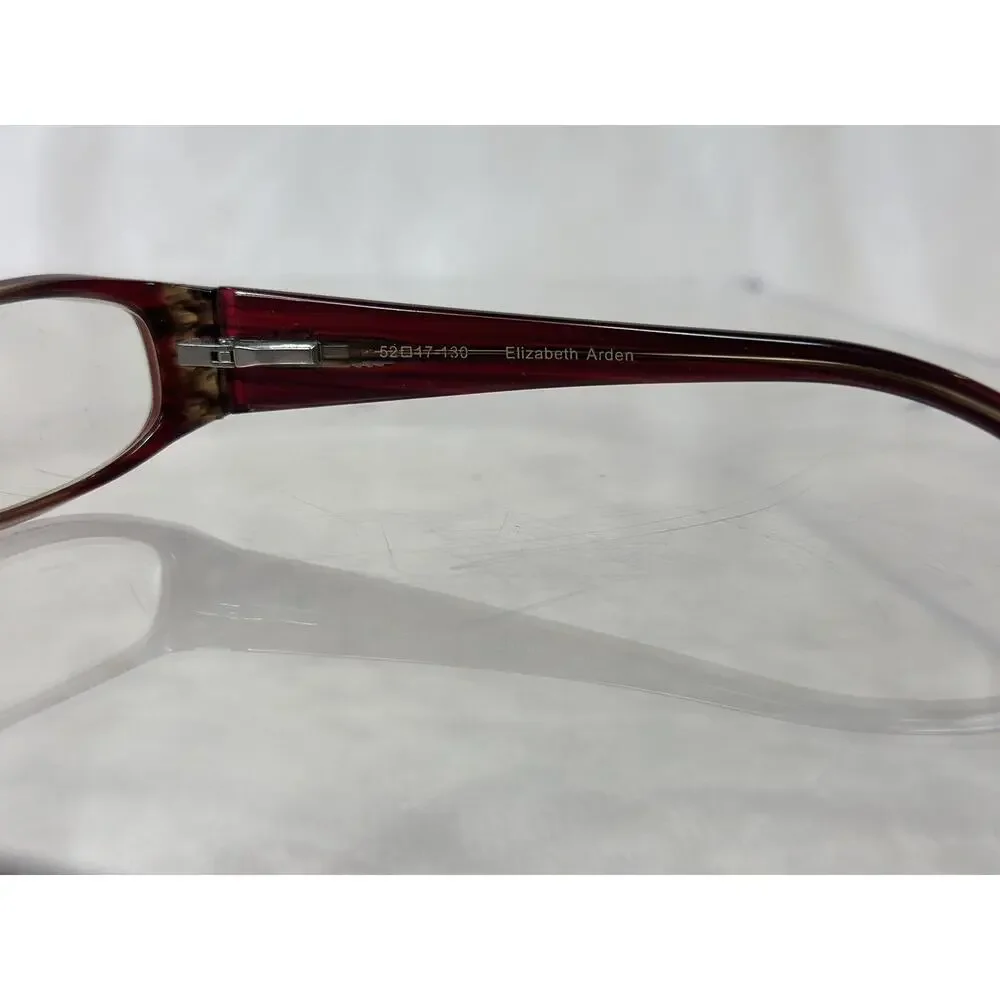 Elizabeth Arden Eyeglasses Frame EA1902A-1‎ Brown Rectangular 52 17 130